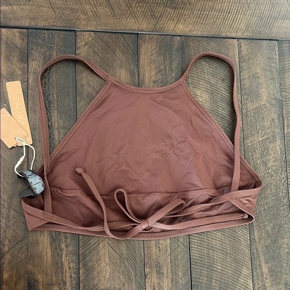 Skims Swim High Neck Top